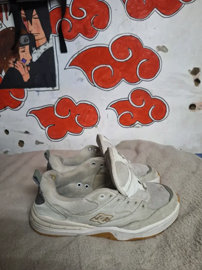Zapatillas deportivas DC blancas usadas - 3