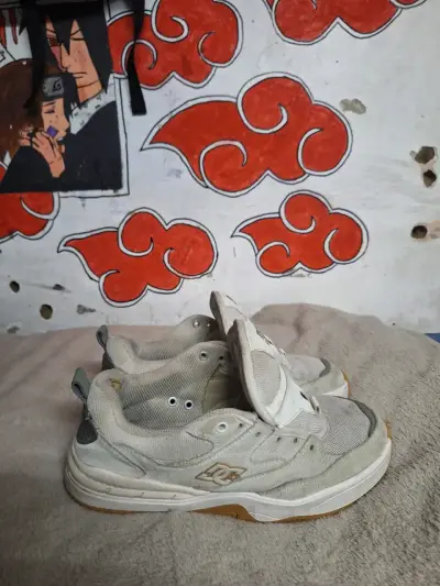 Zapatillas deportivas DC blancas usadas - miniatura 3