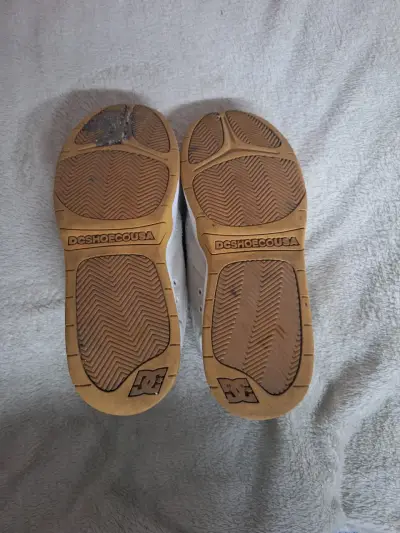 Zapatillas deportivas DC blancas usadas - miniatura 6