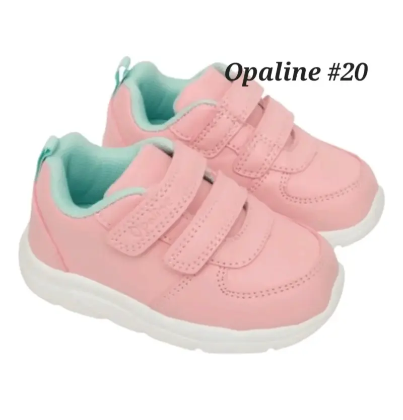 Zapatillas rosadas para niños Opaline talla 20 - 1