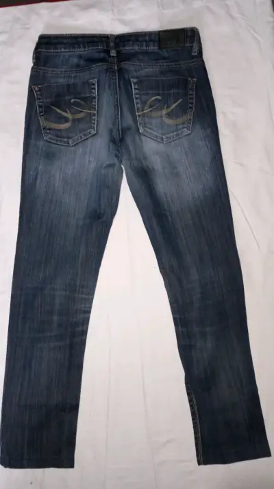Jeans Amisu azul para mujer - miniatura 2