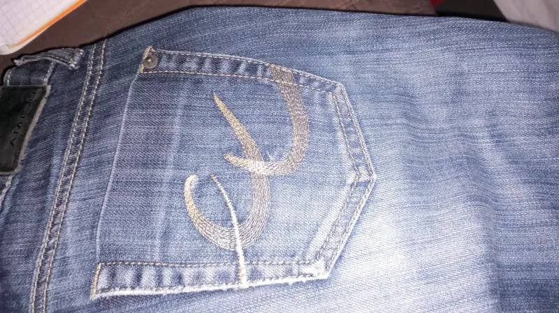 Jeans Amisu azul para mujer - 4