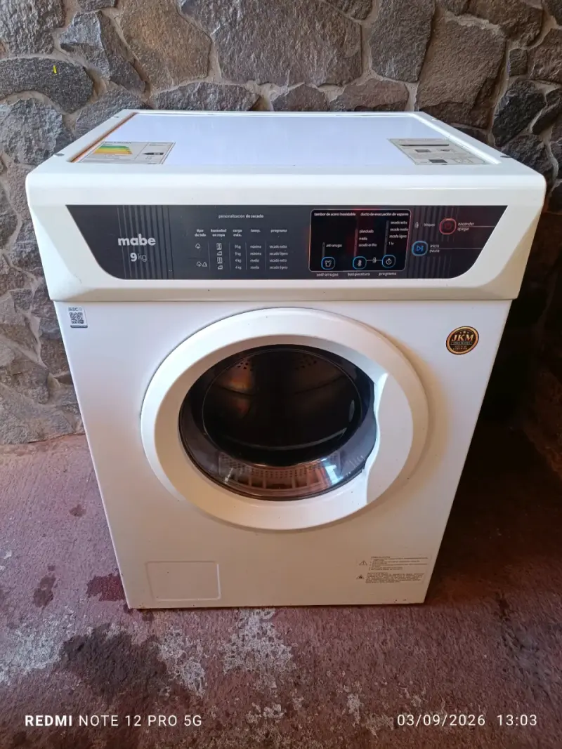 Secadora de Ropa Mabe 9kg en Buen Estado
