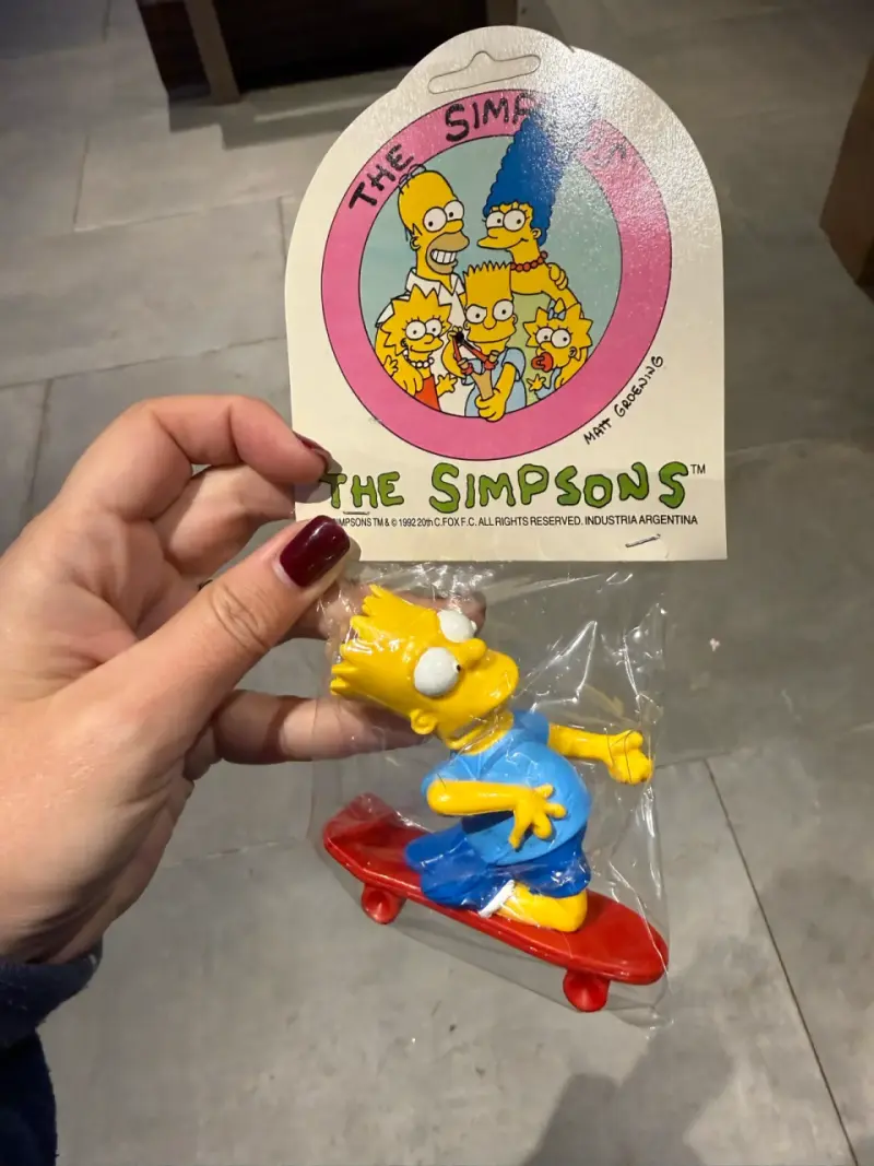 Figuras de Bart Simpson año 1992 original sellado - 1