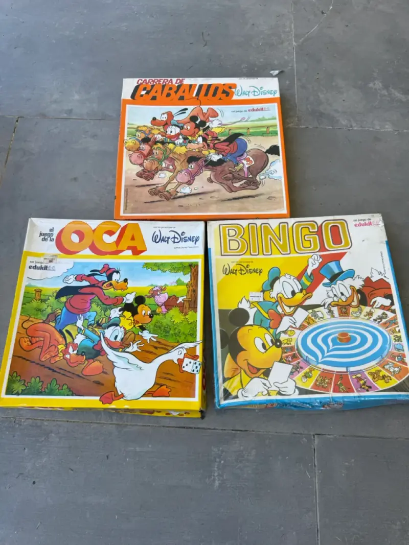Juegos de Mesa Disney antiguos nuevos