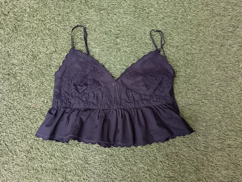 Conjunto de blusas ZARA negras con volantes - 3