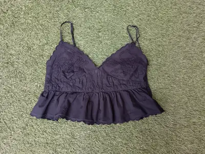Conjunto de blusas ZARA negras con volantes - miniatura 3