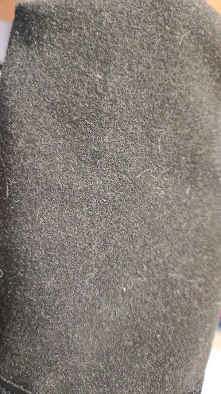 Leggings de cuero sintético negro para mujer - 2
