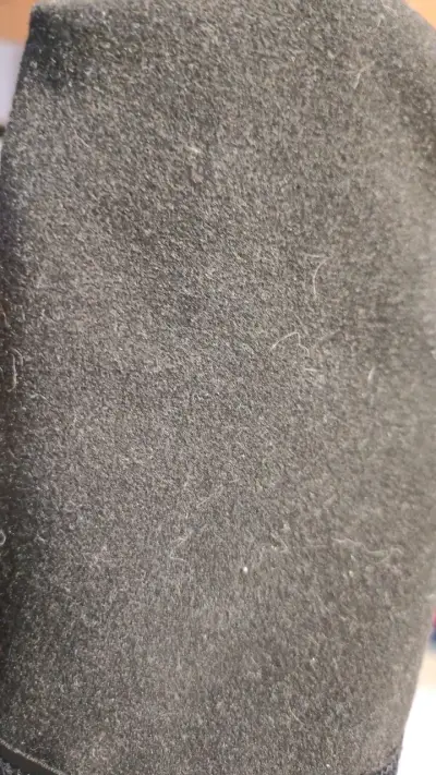 Leggings de cuero sintético negro para mujer - miniatura 2