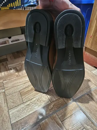 Zapatos de vestir marrones para hombre - miniatura 4