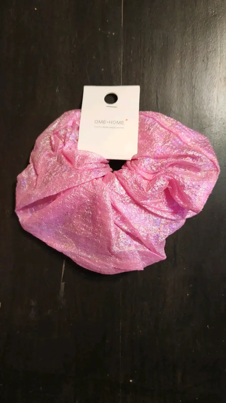 Colección de 5 Scrunchies Brillantes OME HOME - 4