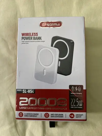 Power Bank Solma 20000mAh Carga Inalámbrica - miniatura 5