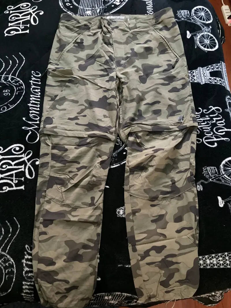 Pantalón Outdoor Camuflado Hombre Talla M - 5