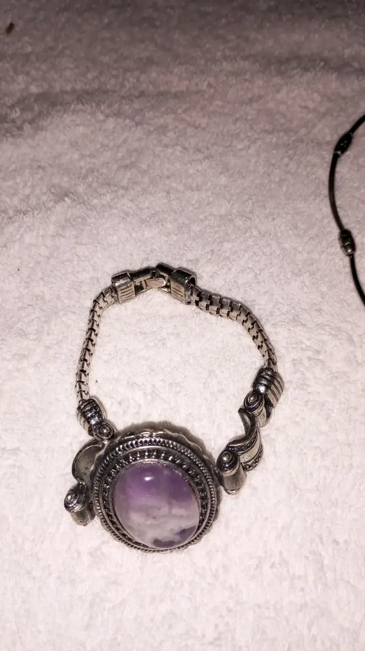 Conjunto de collar y pulsera con mariposa y piedras turquesas - 3