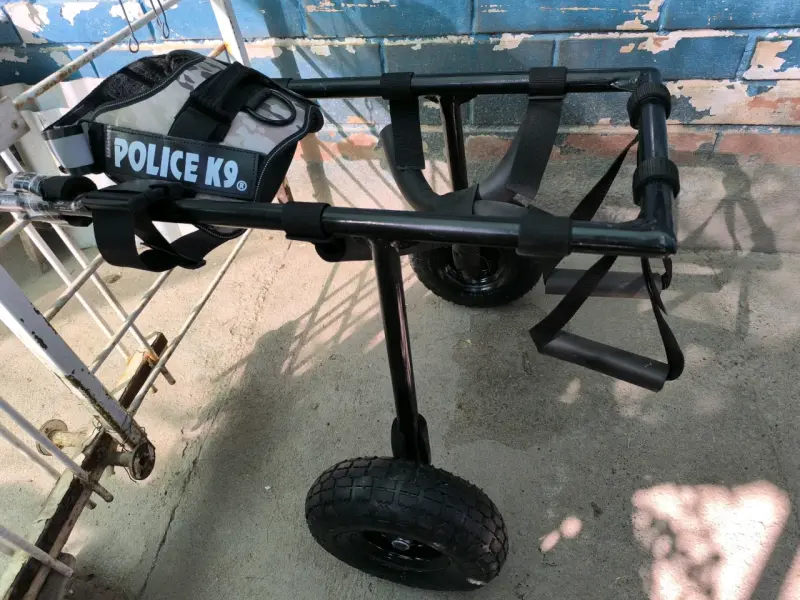 Carro de movilidad para perro Police K9 - 2