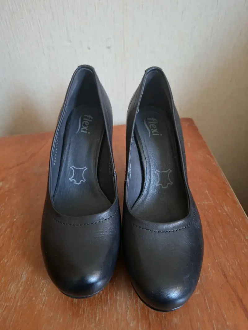 Zapatos taco cuero T36 - 2