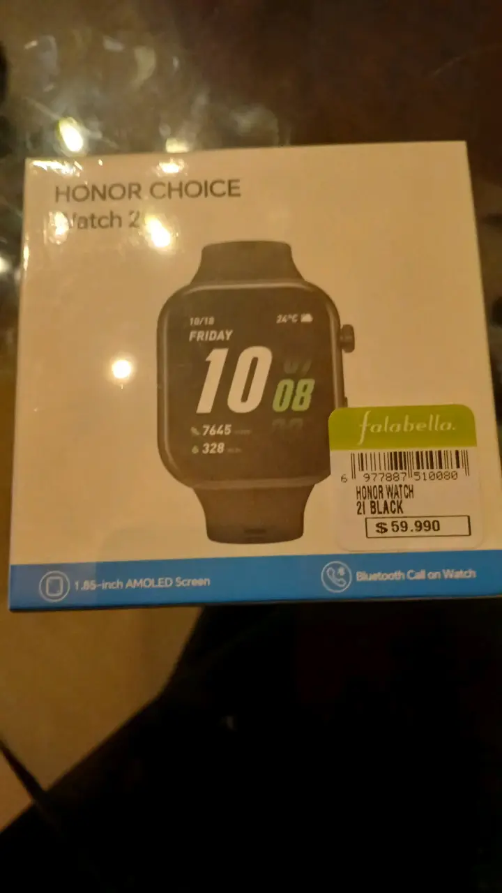 Smartwatch Honor Choice Watch 2 con pantalla AMOLED