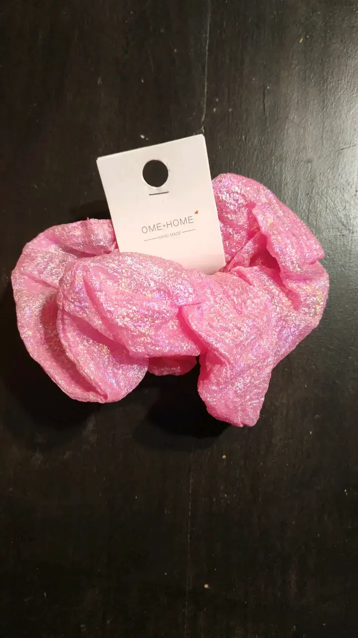 Colección de 4 Scrunchies Brillantes OME HOME - 4