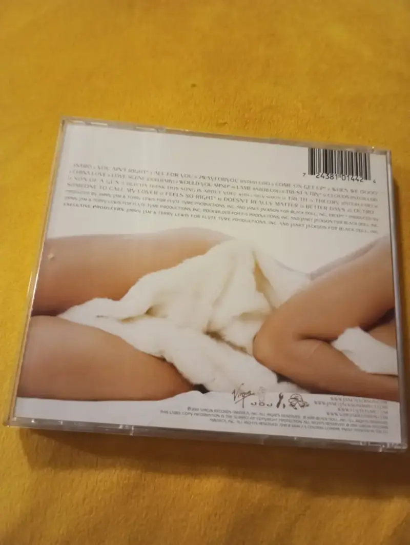 CD Janet Jackson - All For You (Original 2001 / Ed - 2