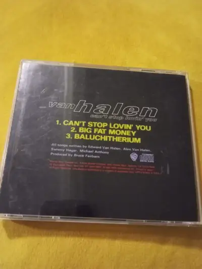 CD Single Van Halen - Can't Stop Lovin' You (1995 - miniatura 2