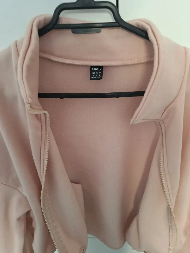 Chaqueta de polar rosa Shein talla M - 1