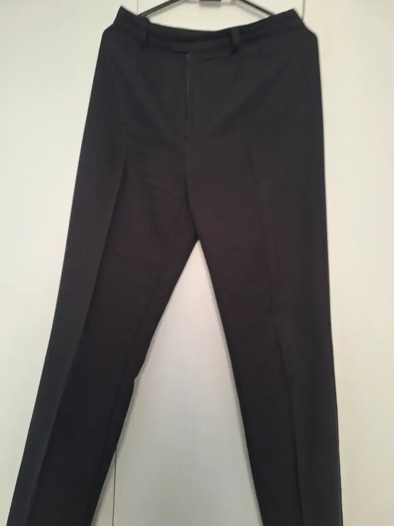 Pantalones de vestir grises para mujer - 1