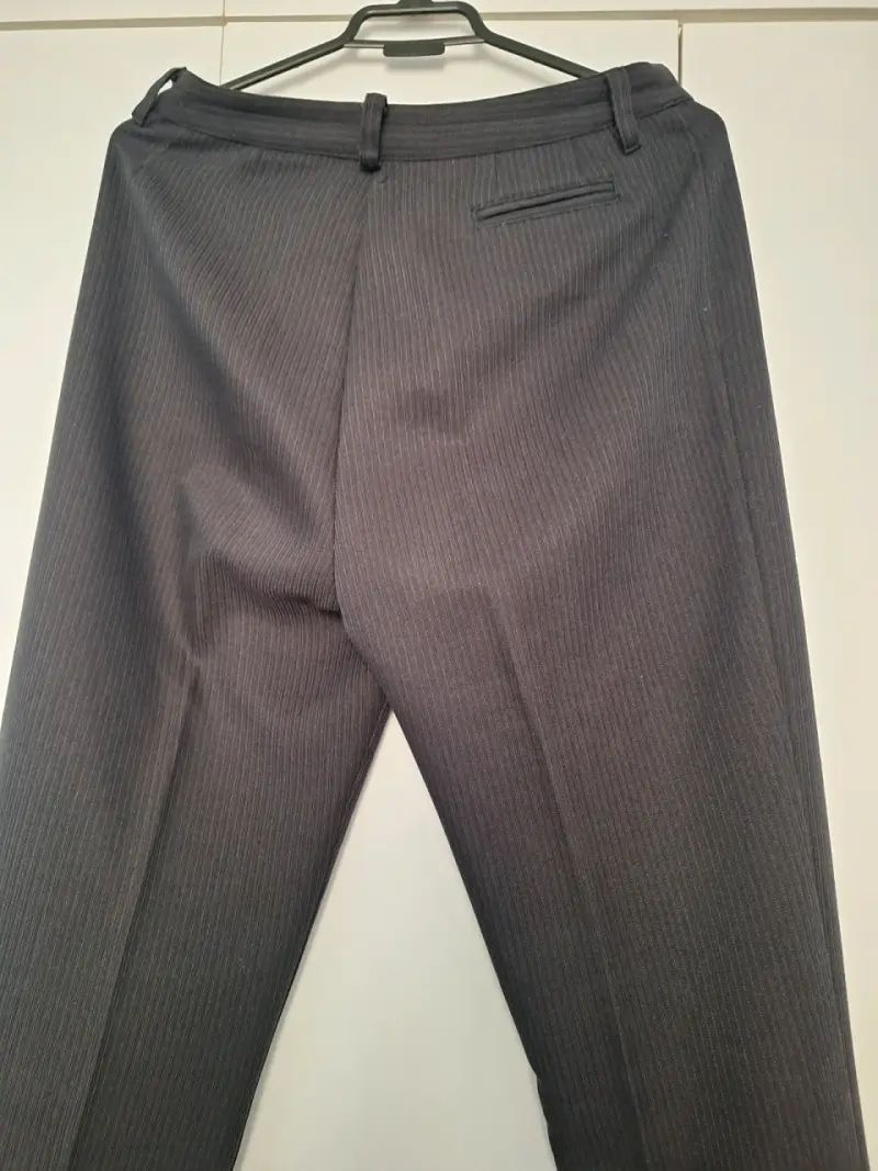 Pantalones de vestir grises para mujer - 3