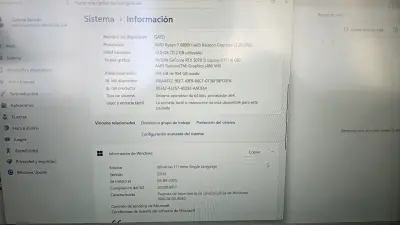 Laptop Acer Nitro 5 con AMD Ryzen 7 y NVIDIA GTX - miniatura 4