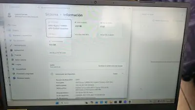 Laptop Acer Nitro 5 con AMD Ryzen 7 y NVIDIA GTX - miniatura 6