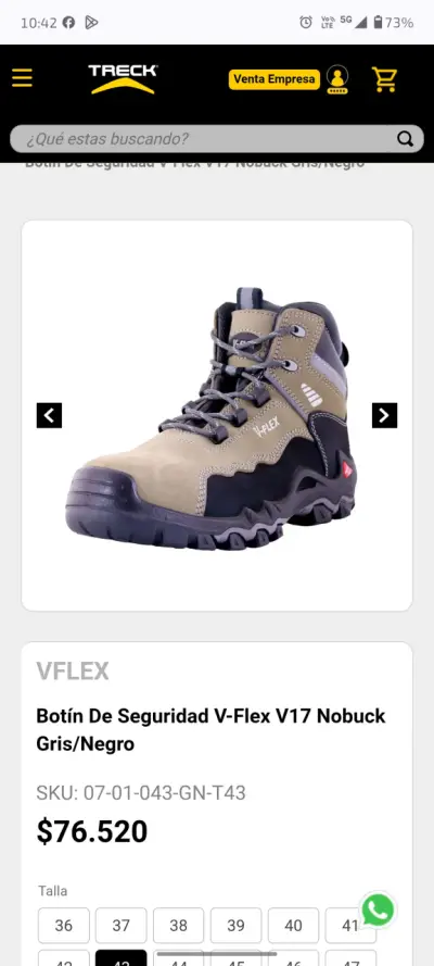 Botas de seguridad V-Flex resistentes - miniatura 6