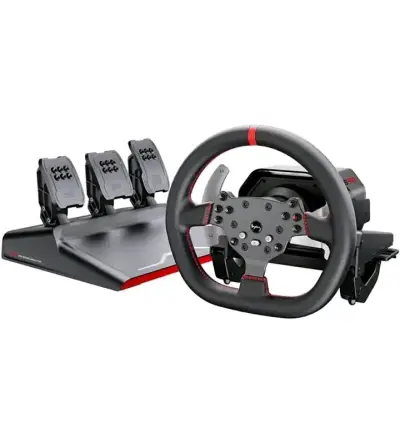 Volante PXN V10 Pro con pedales - miniatura 5