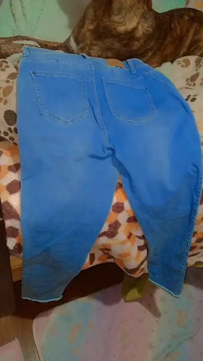 Jeans azules para mujer talla grande - miniatura 2