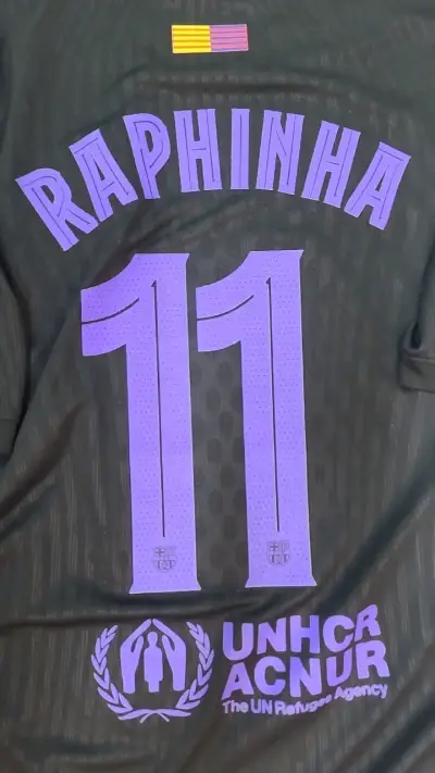 Camiseta fc Barcelona Negra - miniatura 3