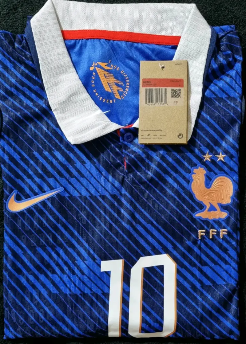 Camiseta Francia Mbappé 10 manga larga - 6