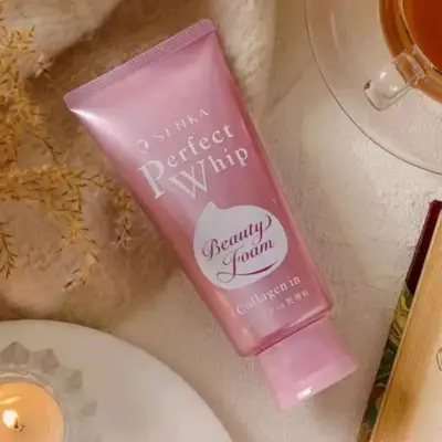 Espuma de Limpieza Facial Senka Perfect Whip con Colágeno - miniatura 3