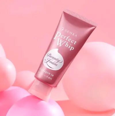 Espuma de Limpieza Facial Senka Perfect Whip con Colágeno - miniatura 4