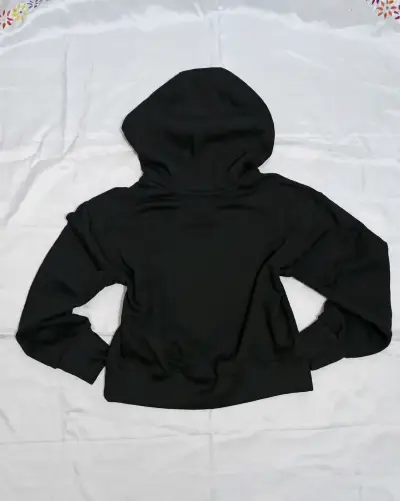 Polerón negro con capucha para mujer Sweet Girl - miniatura 4