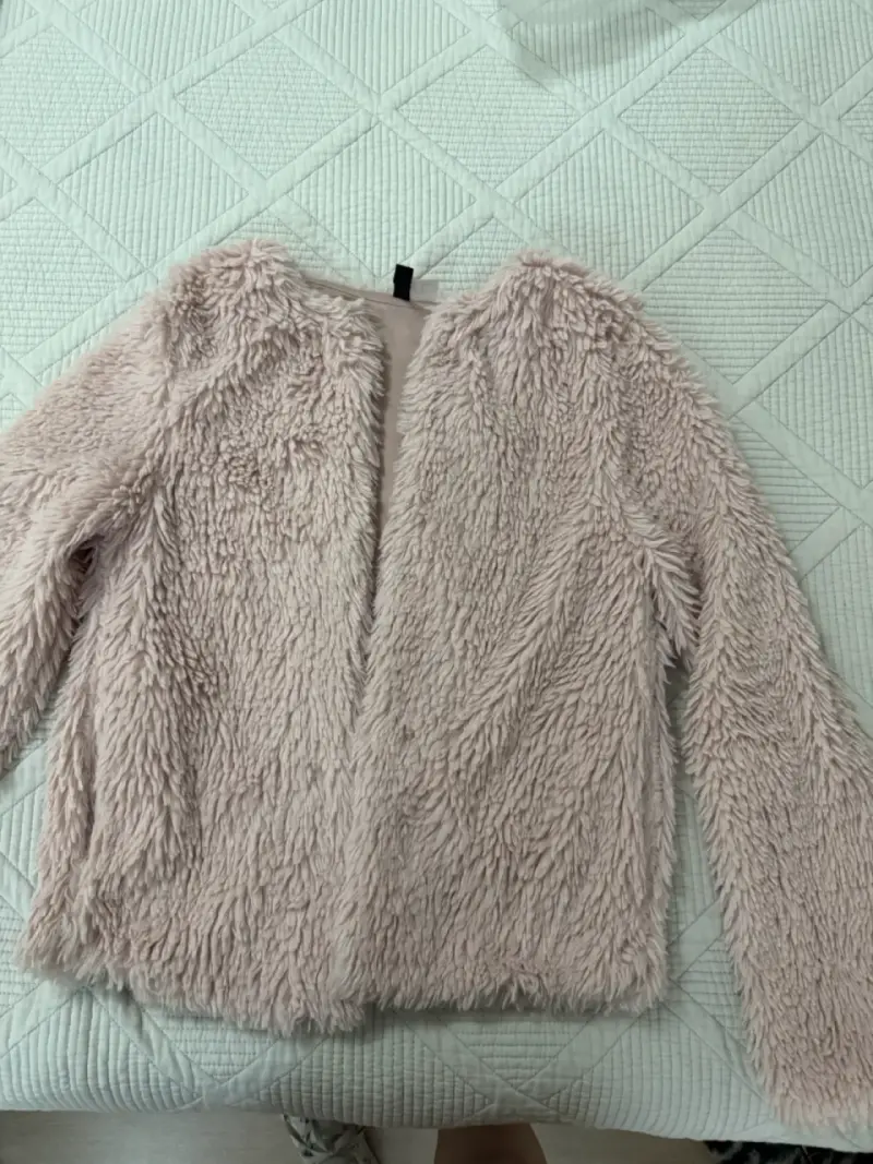 Chaqueta de peludito Rosa - 1