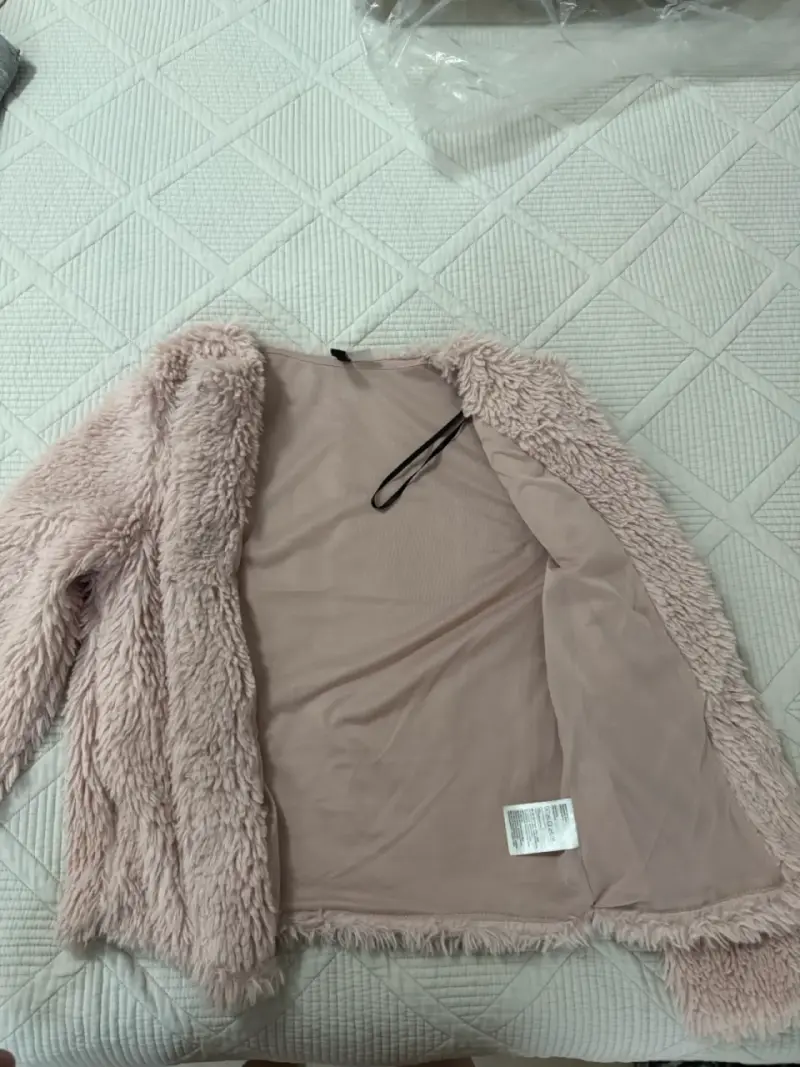 Chaqueta de peludito Rosa - 3