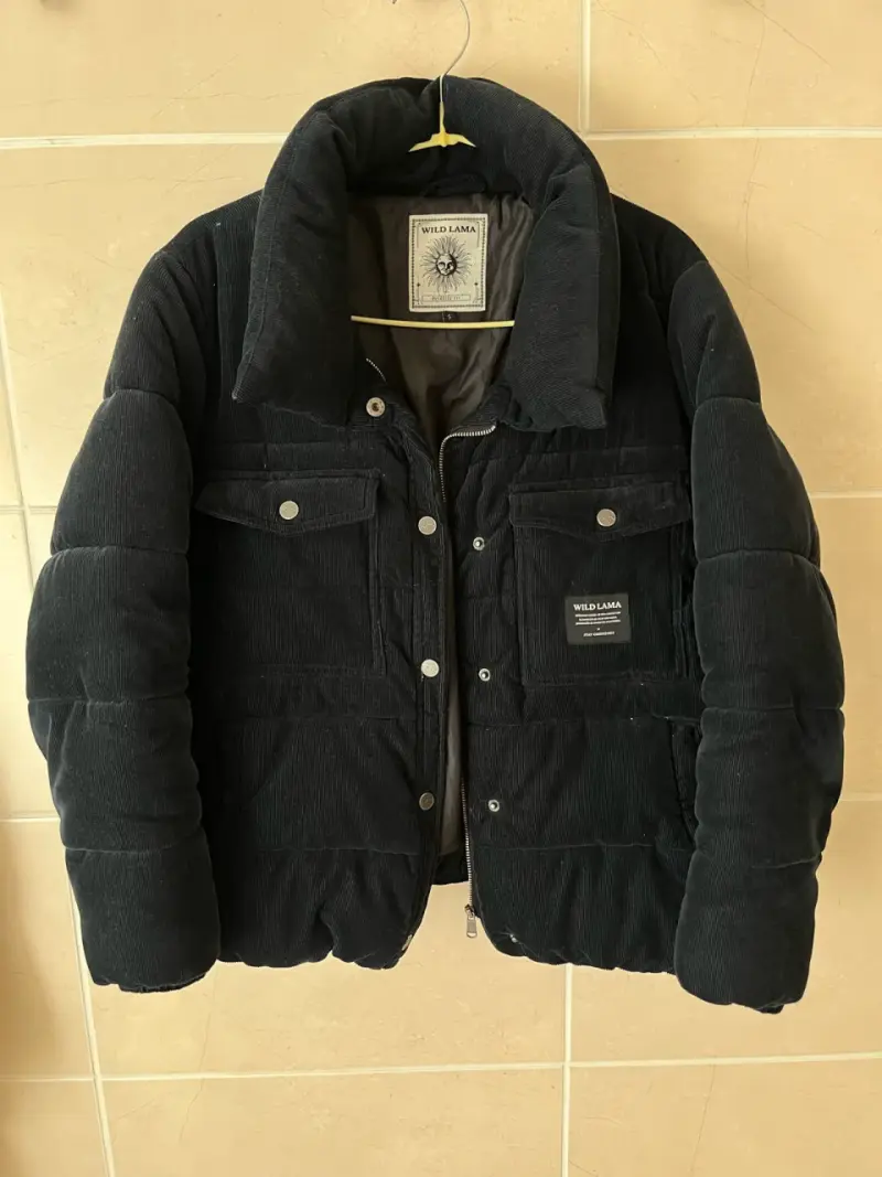 Chaqueta Puffa negra Wild Lama S/M - 1