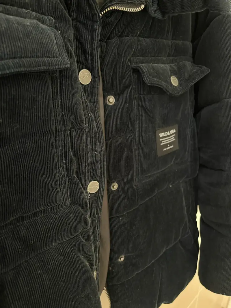 Chaqueta Puffa negra Wild Lama S/M - 3