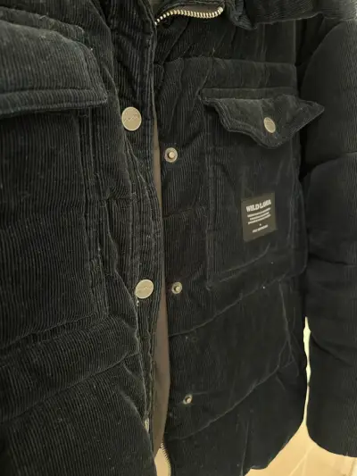 Chaqueta Puffa negra Wild Lama S/M - miniatura 3