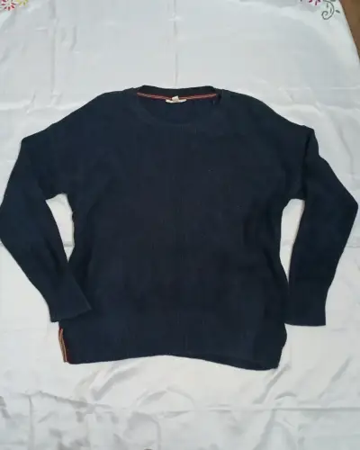 Suéter azul marino Esprit para hombre talla XXL - miniatura 1