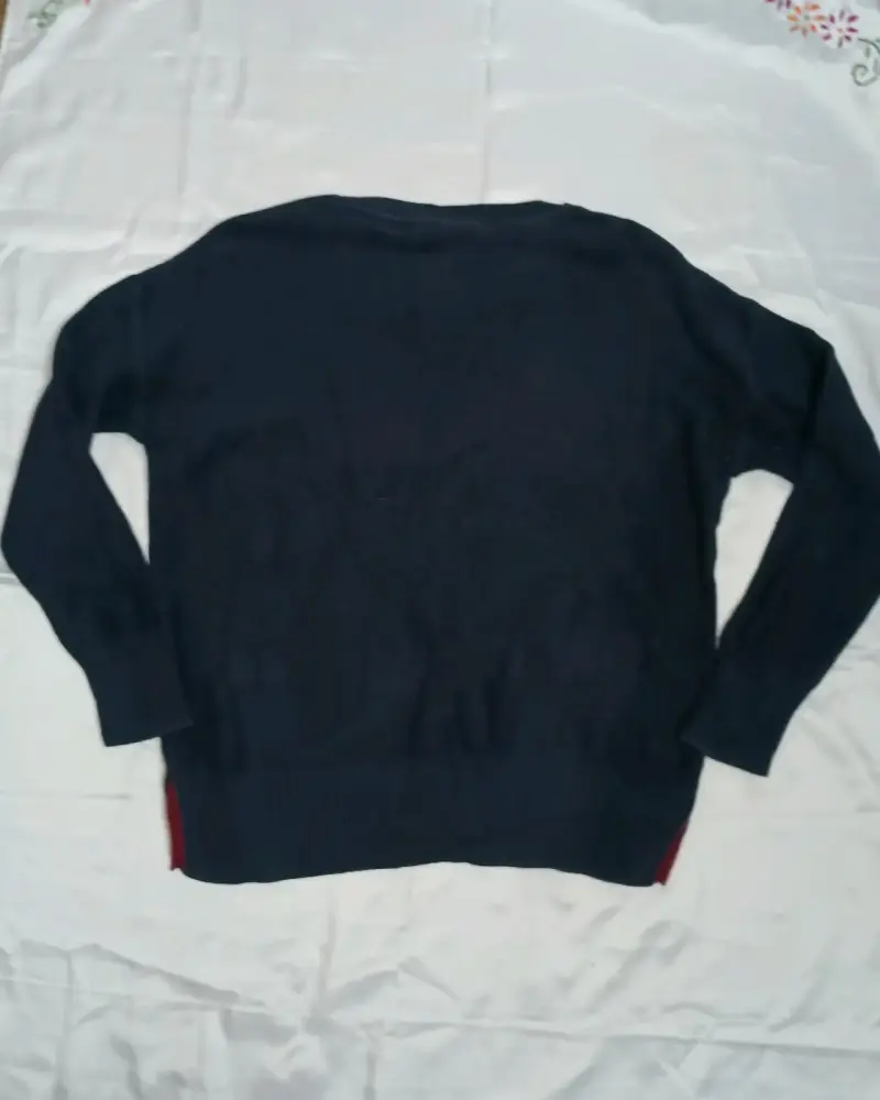 Suéter azul marino Esprit para hombre talla XXL - 3