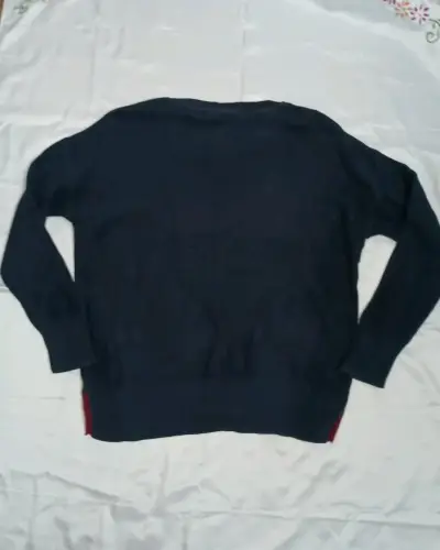 Suéter azul marino Esprit para hombre talla XXL - miniatura 3