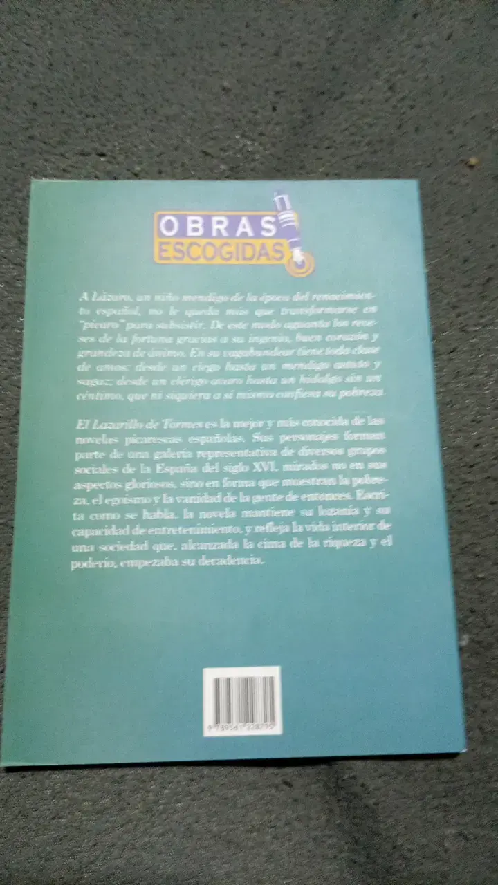 Libro El Lazarillo de Tormes Anónimo - 2