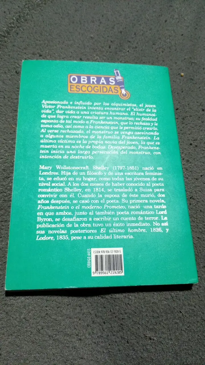 Libro Frankenstein o el Moderno Prometeo - 2