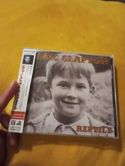 CD Eric Clapton - Reptile (Edición Japonesa con OB - miniatura 1
