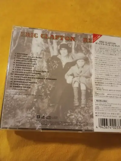 CD Eric Clapton - Reptile (Edición Japonesa con OB - miniatura 2