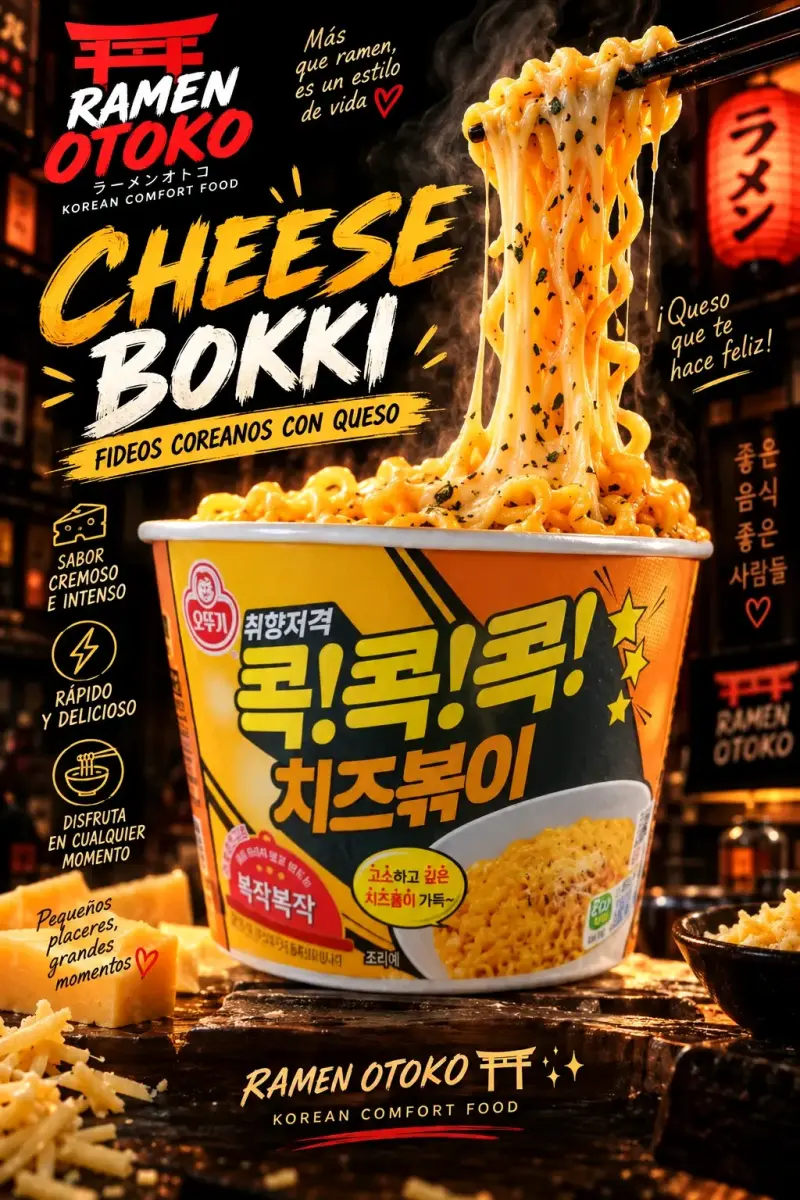 Ramen Samyang de 4 Quesos Picante - 6